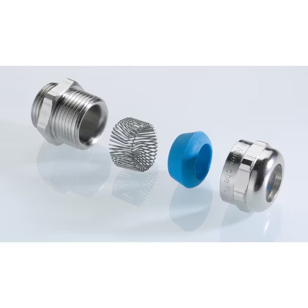 M25x1.5 Nickel Plated Brass, Pflitsch, Mfr#: BG225MSTRI